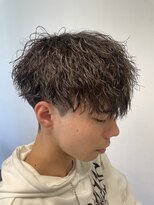 ニアウ 伊勢崎連取店(Niau)&nbsp;メンズマッシュツイストスパイラルパーマメンズパーマ