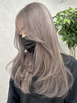 ロウル 渋谷(LOWRL) グレージュ/ブリーチ/ダブルカラー