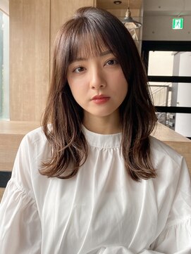 エトラ 渋谷店(etora) 小顔 美髪 レイヤーカット イメチェン ワイドバング"