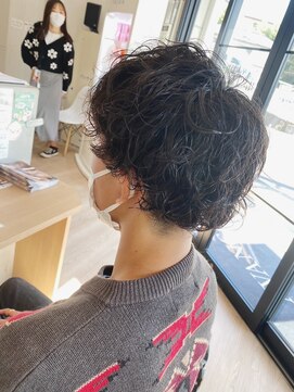 メンズチェレ 金剛店(MEN’s Chere) ソフトスパイラルパーマ・10代20代メンズパーマ・眉毛サロン