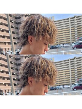 髪屋 紬 メンズ/メンズパーマ/メンズカット/ツイストスパイラル