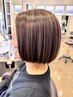 白髪ぼかし専用】メンテナンスカラー ＋ 髪質改善Tr ￥9,300