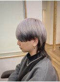 【山本智文】マッシュウルフホワイトカラーエンズブラック