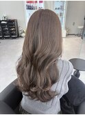 ブリーチ無しでできるくすみベージュ♪10代20代30代
