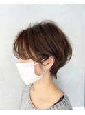 【太田達朗】きれいなひし形シルエット/大人ショート