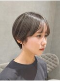 #マッシュショート#シルバーグレー/森岡俊亮