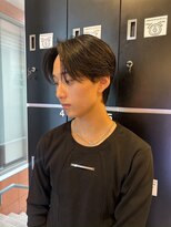 インク サカエ(inq sakae)&nbsp;メンズショート/センターパート/ナチュラル