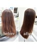 髪質改善トリートメント+カット