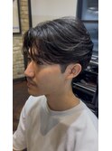 毛流れセンターパート