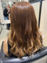 ルッソカナン(Lusso canaan)&nbsp;ブラウンカラーレイヤースタイル