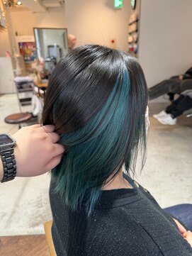 アヴァンスアンス 広島袋町店(AVANCE.ens) 【umbrella × emerald blue】