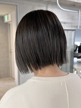 ラック(LUCK) グレージュ/船橋/ボブ/暗髪/ケアブリーチ/似合わせカット