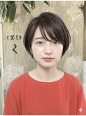 ひし形ショートボブ/ショートヘア/30代/40代/50代/表参道