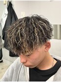 ツイストスパイラルメッシュ/ハイライト/ツイストスパイラル