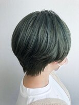 セットアップ 岡山北長瀬店(SET-UP) デザインカラー ダブルカラーオリーブショート/北長瀬/問屋町