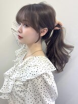 アンドカオマワリカットファム(Fann.)&nbsp;顔まわり 韓国風 レイヤー 神戸三宮元町 髪質改善 艶髪
