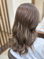 ニコヘアー(niko hair)&nbsp;ゆる巻き×ナチュラルベージュ
