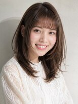 ペッツショコラ(PETZ chocolat)&nbsp;グレージュ デザインカラー ハッシュカット 縮毛矯正 18