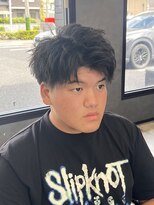 マーレ 下関店(mare)&nbsp;下関メンズパーマアップバングショート