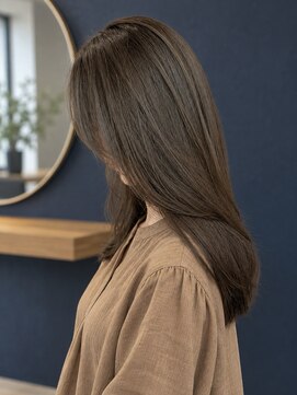 テーラヘアー 我孫子店(TELA HAIR) 【うる艶髪】モカグレージュ×髪質改善ストレート