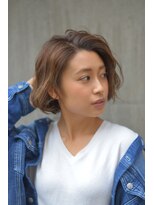 ゼンコー 国分寺(ZENKO)&nbsp;【ゼンコー国分寺店】　無造作カールの大人ボブ