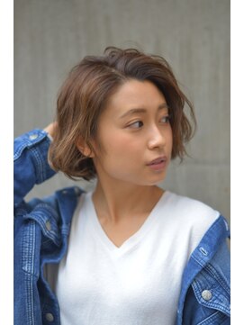 ゼンコー 国分寺(ZENKO) 【ゼンコー国分寺店】　無造作カールの大人ボブ