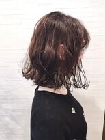 ティルヘアー(TiLL HAIR)&nbsp;【TiLL HAIR】ゆるふわボブ　アッシュベージュ　小顔ボブ