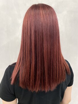 エイト ヘアサロン 渋谷本店(EIGHT) ワンブリーチチェリー