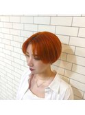 ASHLEY☆Yu-ya キャロット オレンジ　野田　福島　美容室