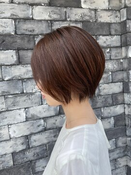 ライズ バイ レボ 柏店(RISE by REVO) イメチェン/似合わせカット/フルバング/レッドブラウン/柏