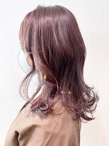 アイティー バイ アルバム 浦和店(IT by ALBUM)&nbsp;ピンク_ミニウルフテラコッタくすみブルー_ba329341