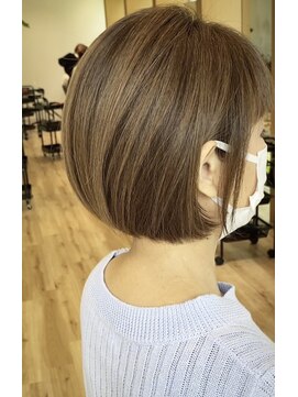 ヘアーメイク ダブル(HAIR MAKE double) リタッチカラー+紫シャンプー