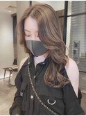 透明感のあるベージュスタイル♪