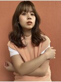 大人ガーリーチョコレートモードヘアープリカールハイライト