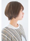 大人似合わせ丸みショートボブマッシュ小顔モテ髪<蔵前>