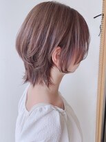 【morio原宿】ショートウルフ　外ハネウルフ　前髪あり　宮本