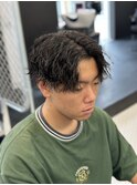 波巻きスパイラルパーマ