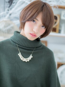 モッズヘア 越谷(mod's hair) 前下がりくすみカラー大人マニッシュショートc5越谷20代30代40代