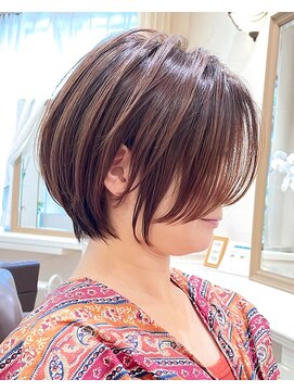 ブロン(BLANC) 30代40代50代ヘアスタイル/ショートボブ