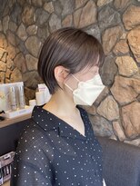 ラック(LUCK)&nbsp;カール/セミディ/シアーカラー/姫カット/丸みショート