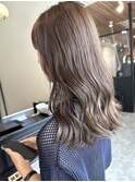 20代30代40代髪質改善肩ラインミルクティベージュ透明感