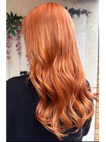 トウカ 船橋駅前店(TOUKA)&nbsp;オレンジベージュ/レイヤーカット/ハイトーンカラー/髪質改善