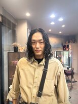 ダニーコウベ(Danny kobe)&nbsp;ロン毛パーマ