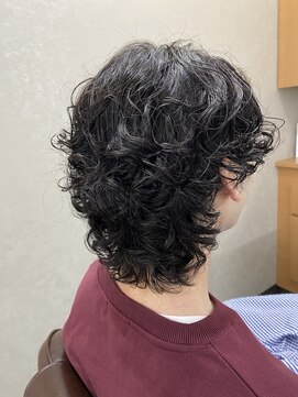 ヘアーアピス 二戸店(hair apis) メンズ　パーマスタイル