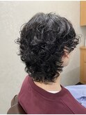 メンズ パーマスタイル