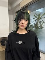 レコ 渋谷(LECO) グリーンブラックウルフ