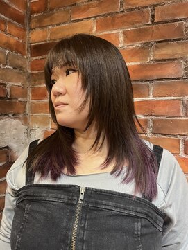 ヘアメイク エンデュー(hair make EnDeux) インナーカラー