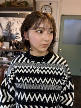 コレット ヘアー 大通(Colette hair) ボブ × パーマ風スタイリング .*。