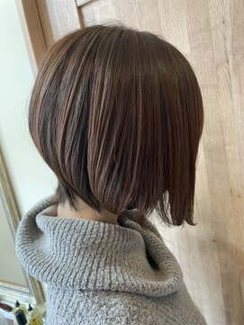 ヘアー マミー(ヘアー mommy) 前下がりショートボブ