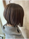 前下がりショートボブ